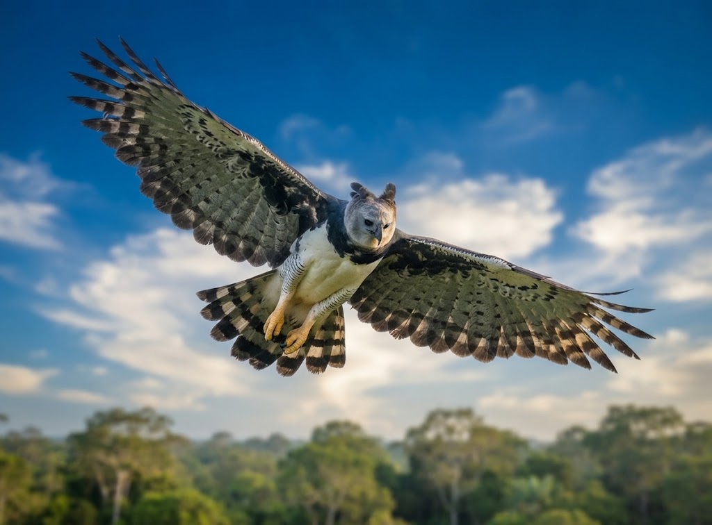 Chim chóc, biểu tượng của sự sinh sôi và hòa bình. Ưng Harpy